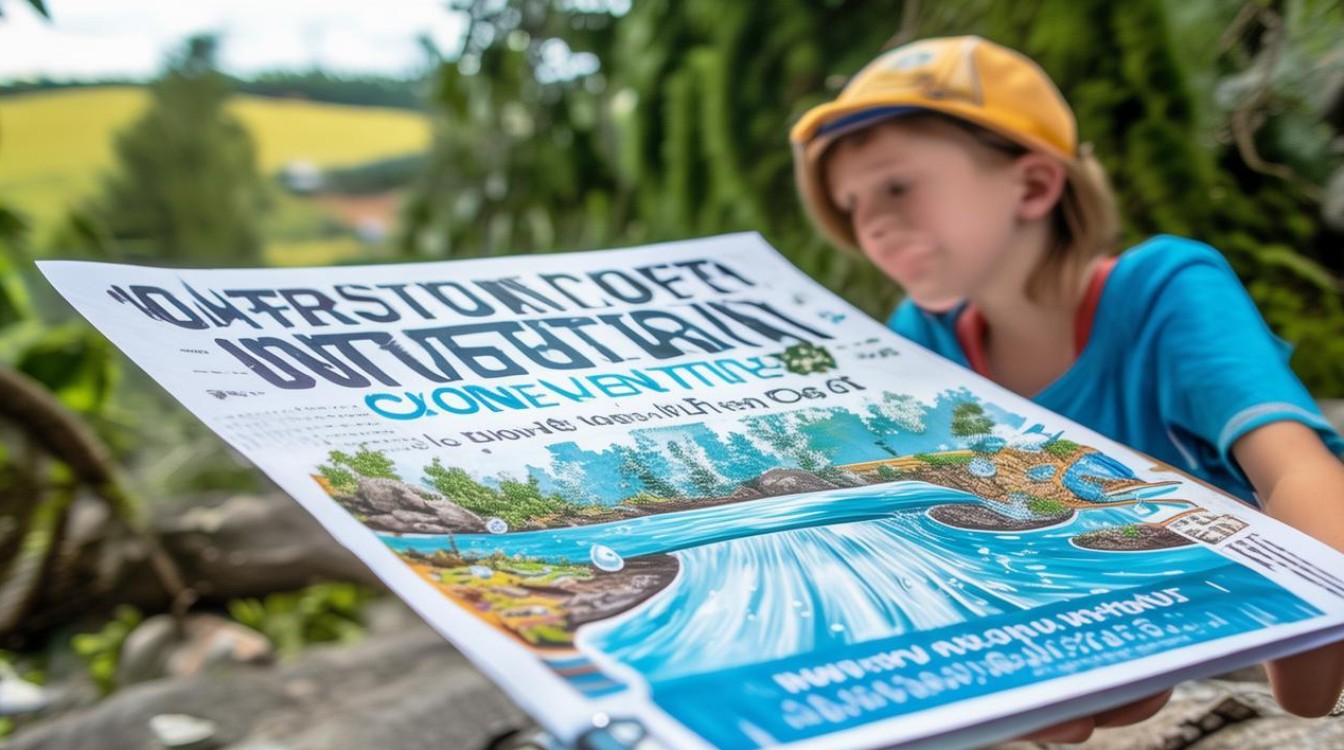 节约用水的手抄报