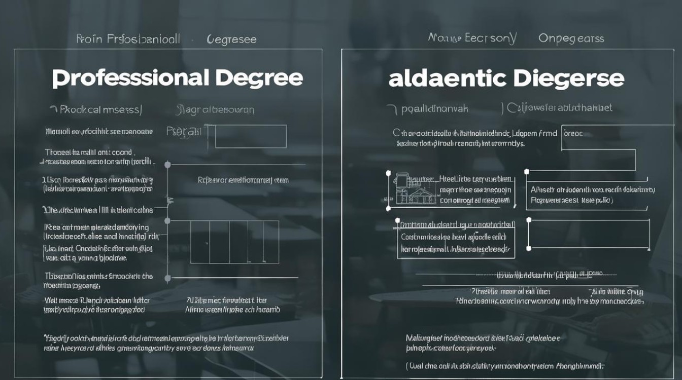 专业学位与学术学位的区别 专业学位与学术学位的区别