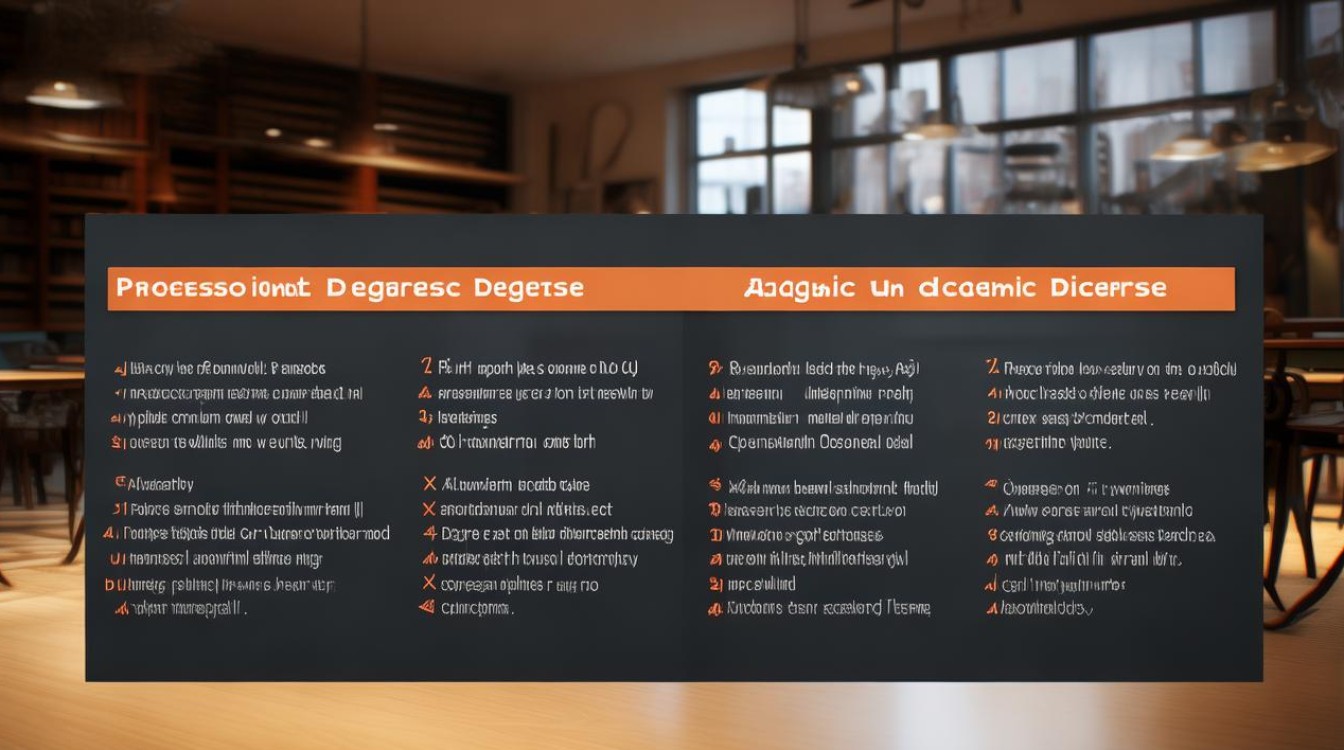 专业学位与学术学位的区别 专业学位与学术学位的区别