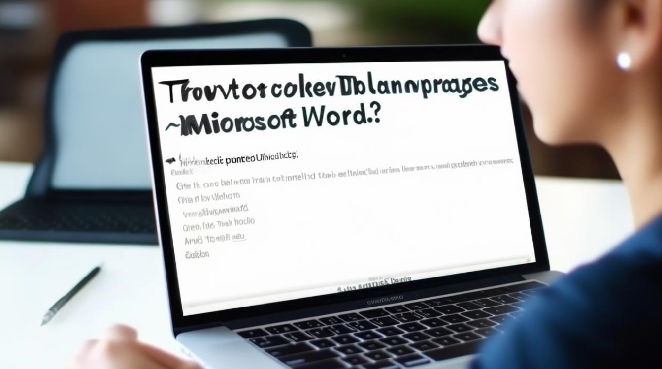 怎样删除空白页word