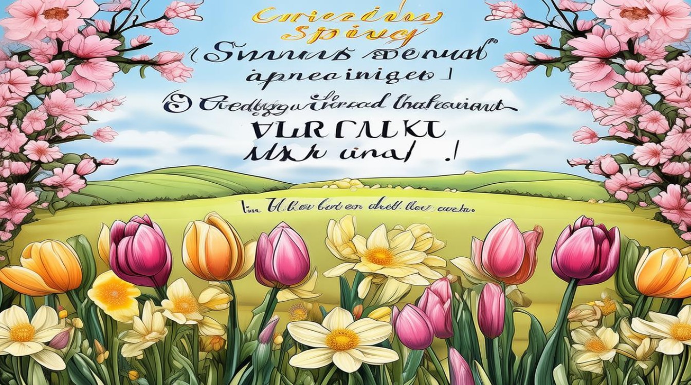 关于春天的手抄报 关于春天的手抄报