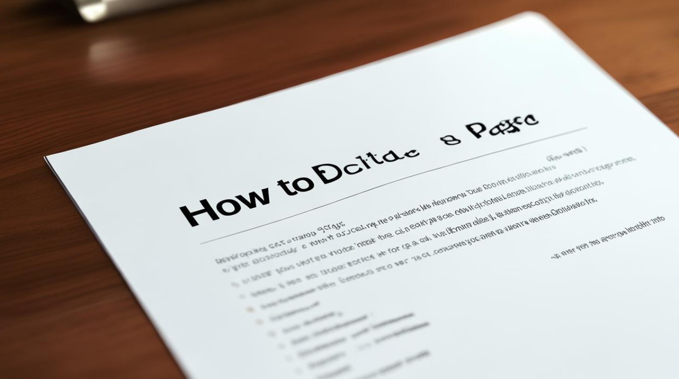 word怎么删除其中一页