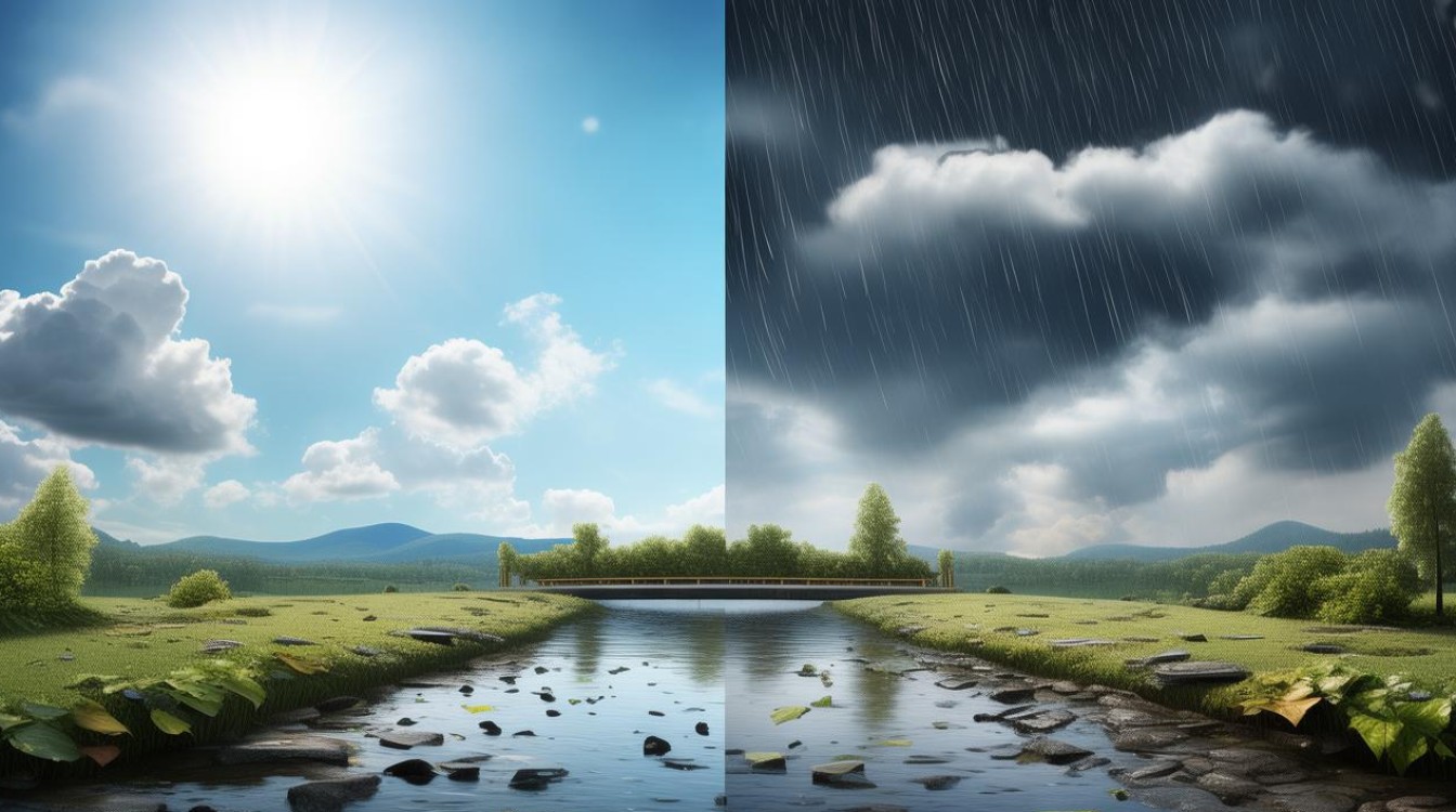 晴天和雨天教案