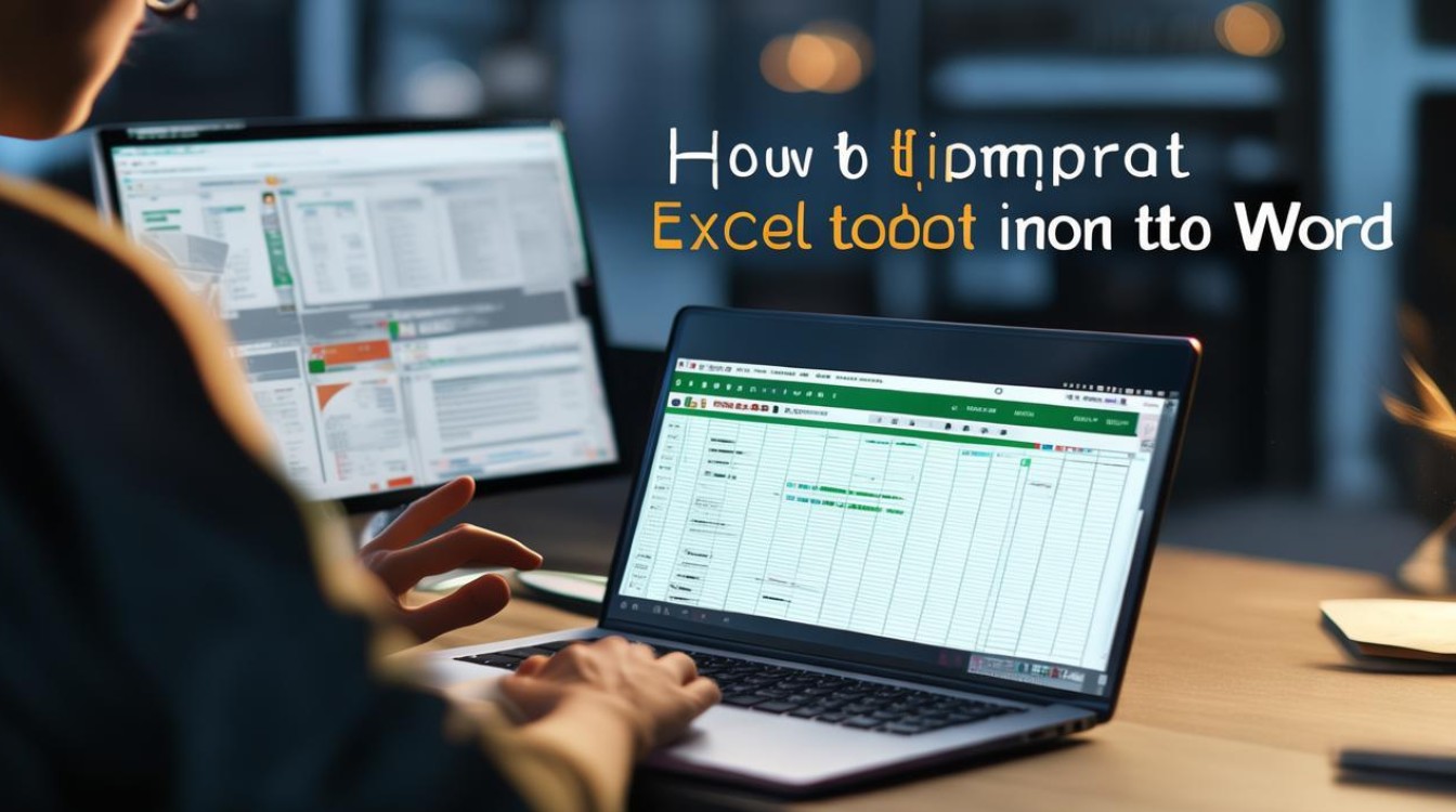 怎么把excel表格导入word