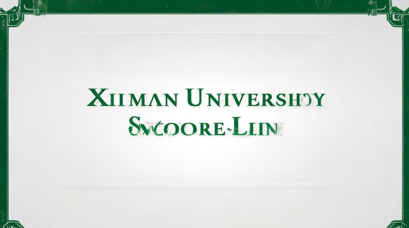 厦大录取分数线