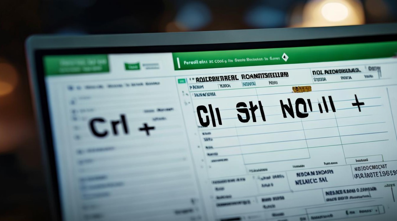 excel 插入行 快捷键