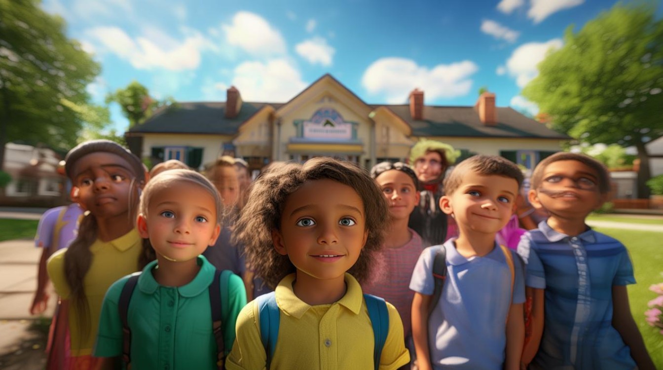 参观小学校园观后感