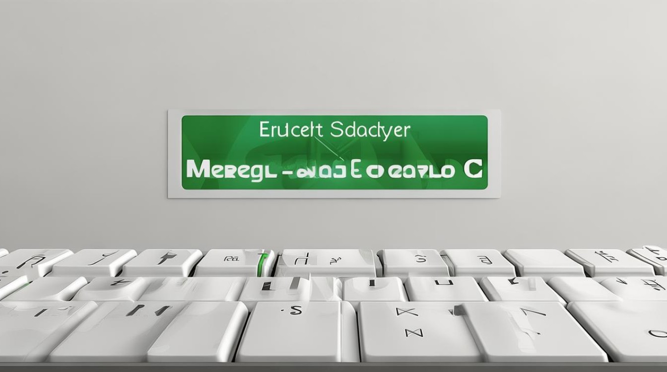 excel合并快捷键