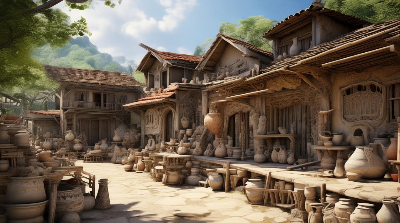 神笛陶艺村观后感