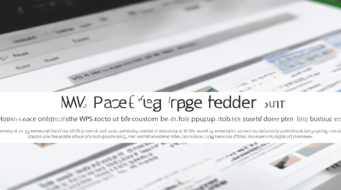 wps页眉怎么设置 wps页眉怎么设置