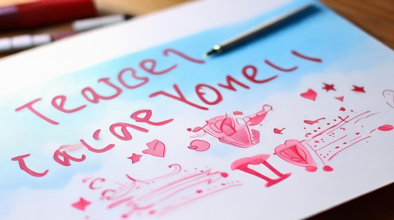 老师我爱你手抄报