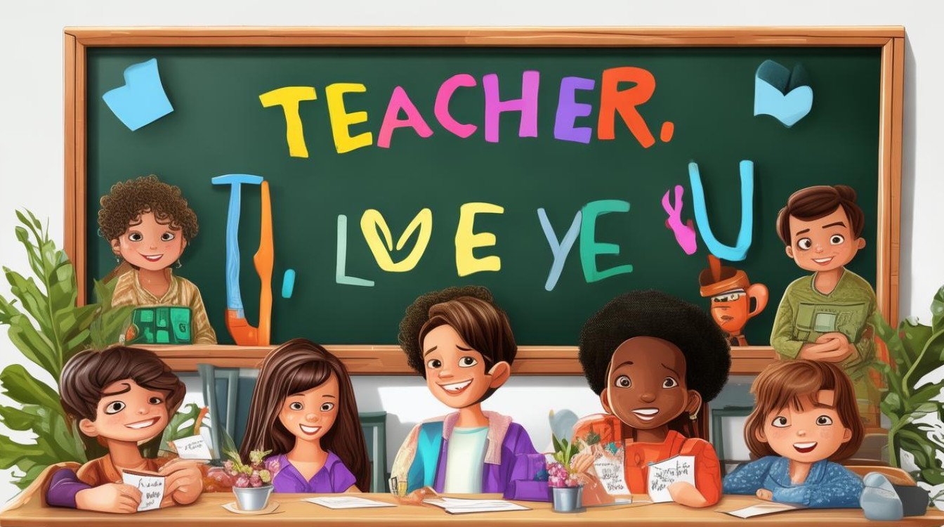 老师我爱你手抄报