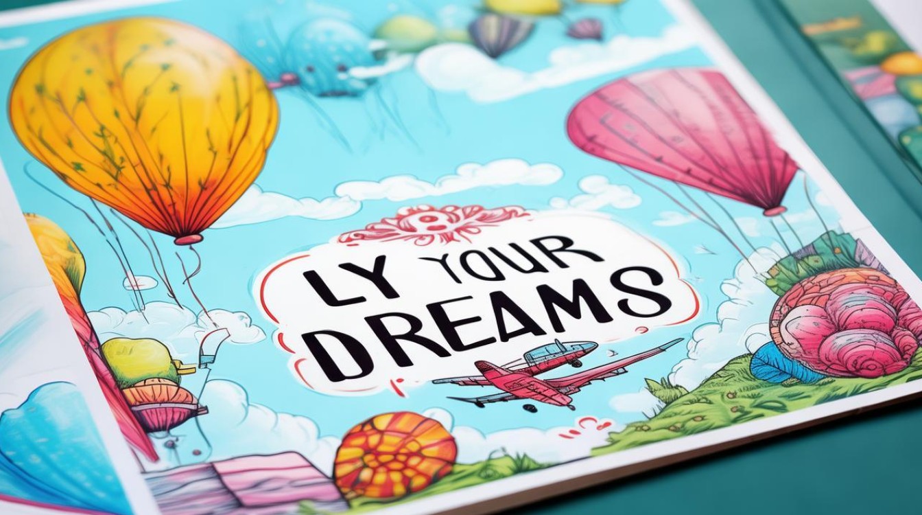 放飞梦想手抄报