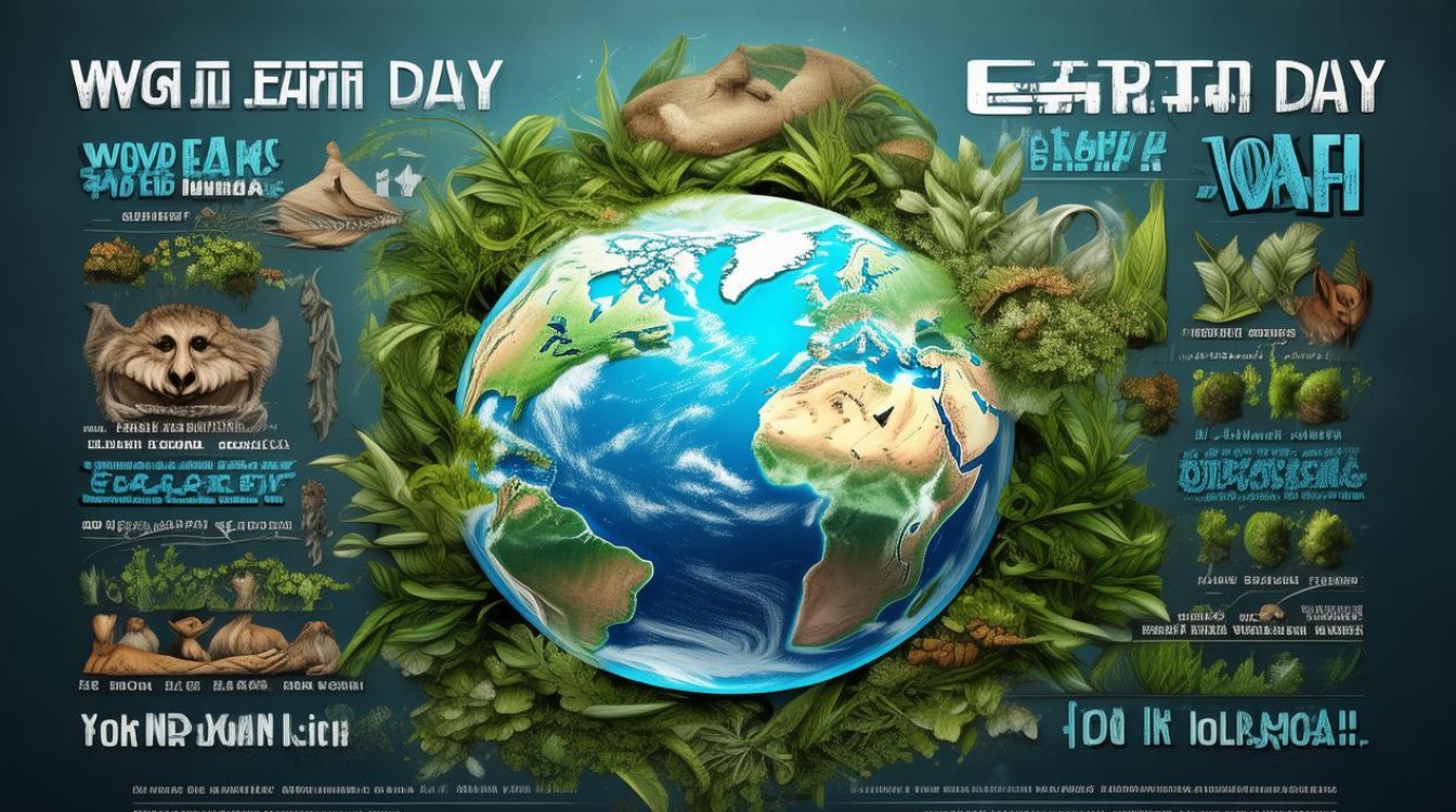 世界地球日手抄报内容