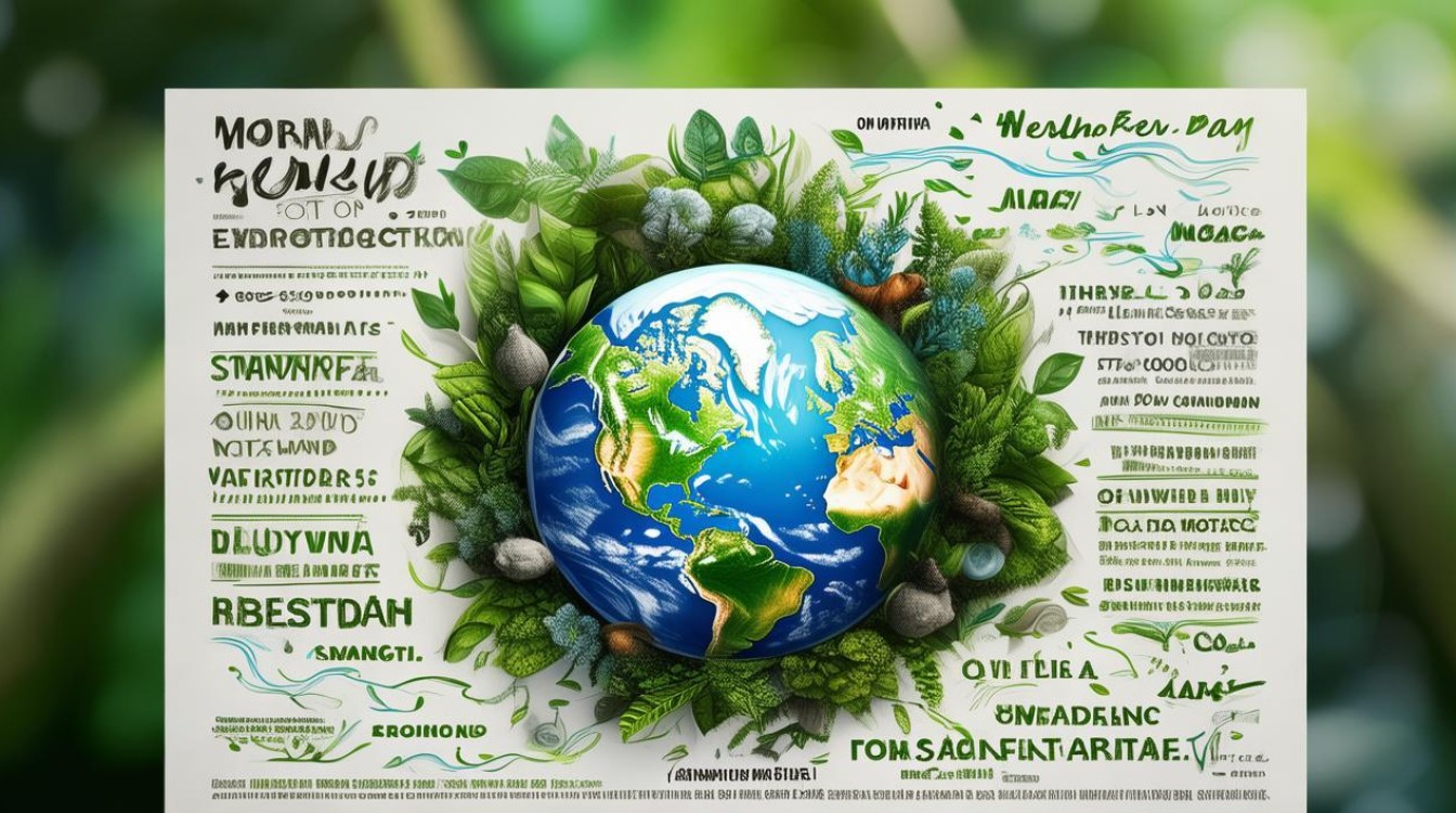 世界地球日手抄报内容