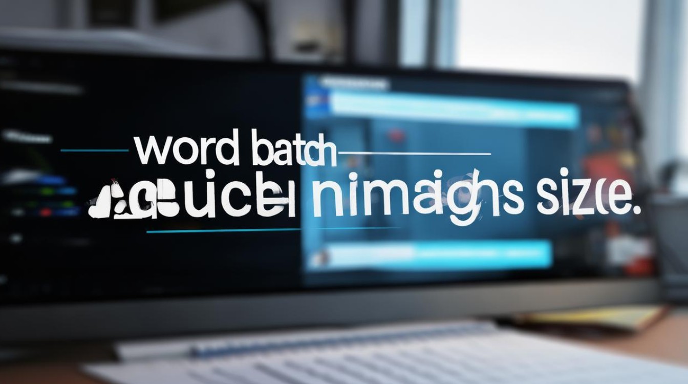 word批量调整图片大小 word批量调整图片大小