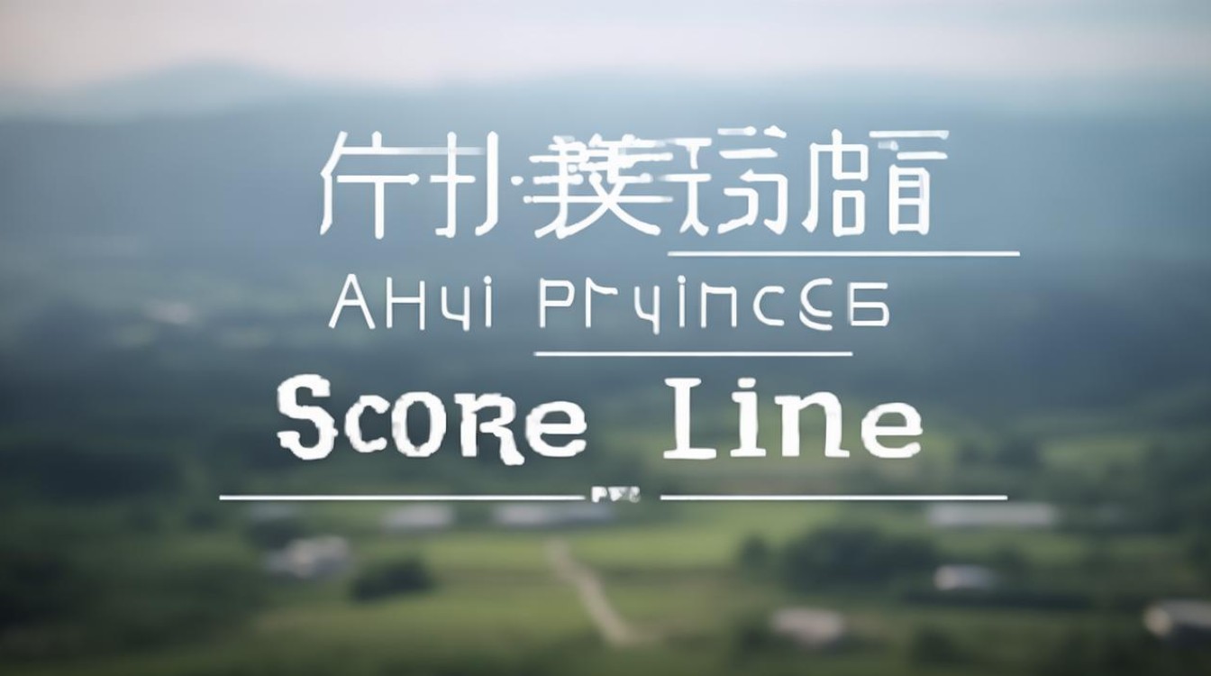 安徽省分数线 安徽省分数线