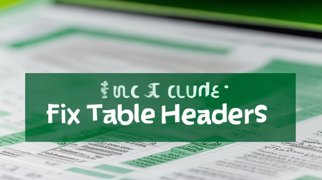 excel怎么固定表头 excel怎么固定表头