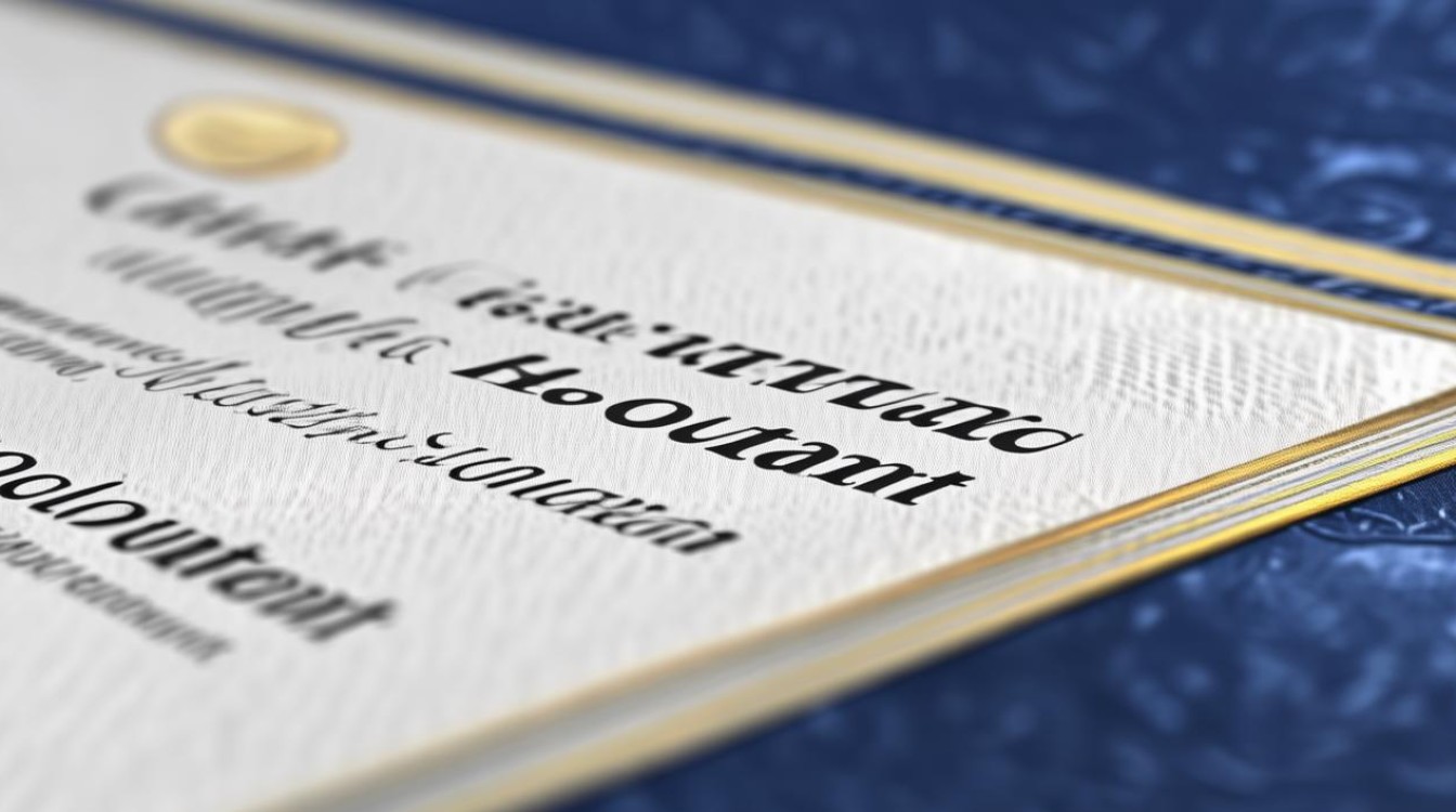 会计师职业资格证