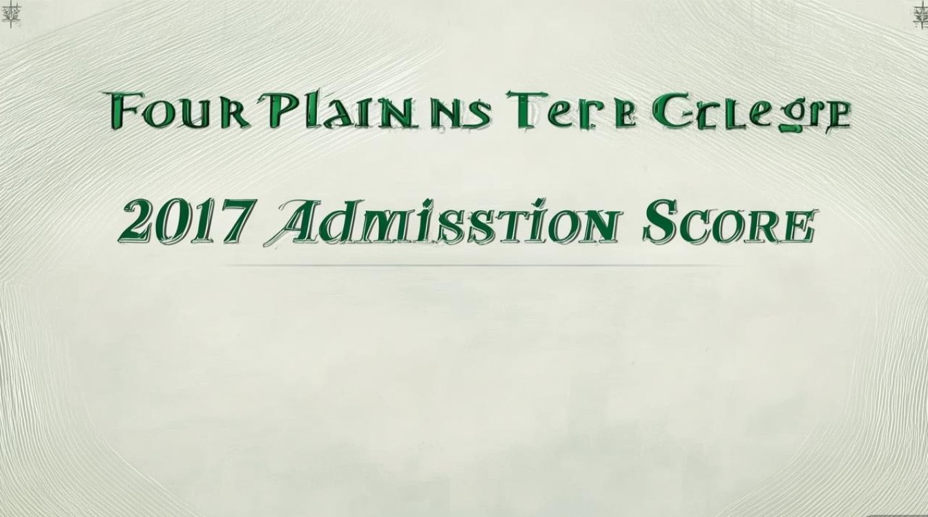 四平师院2017录取分数线