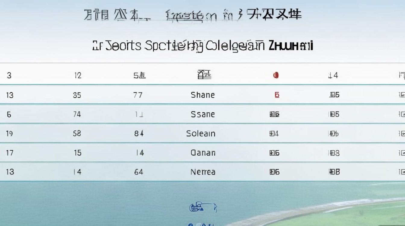 珠海体育类专科学校排名