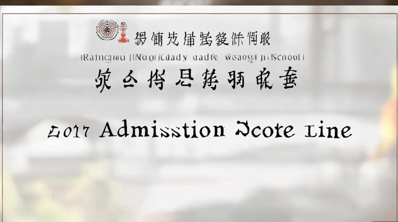 2017年广州47中学录取分数线