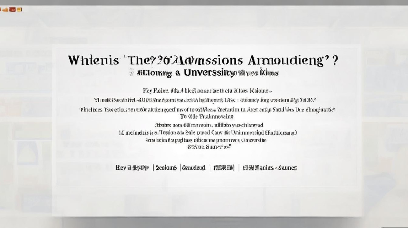 每年香港大学录取时间何时公布？2024最新申请指南大全