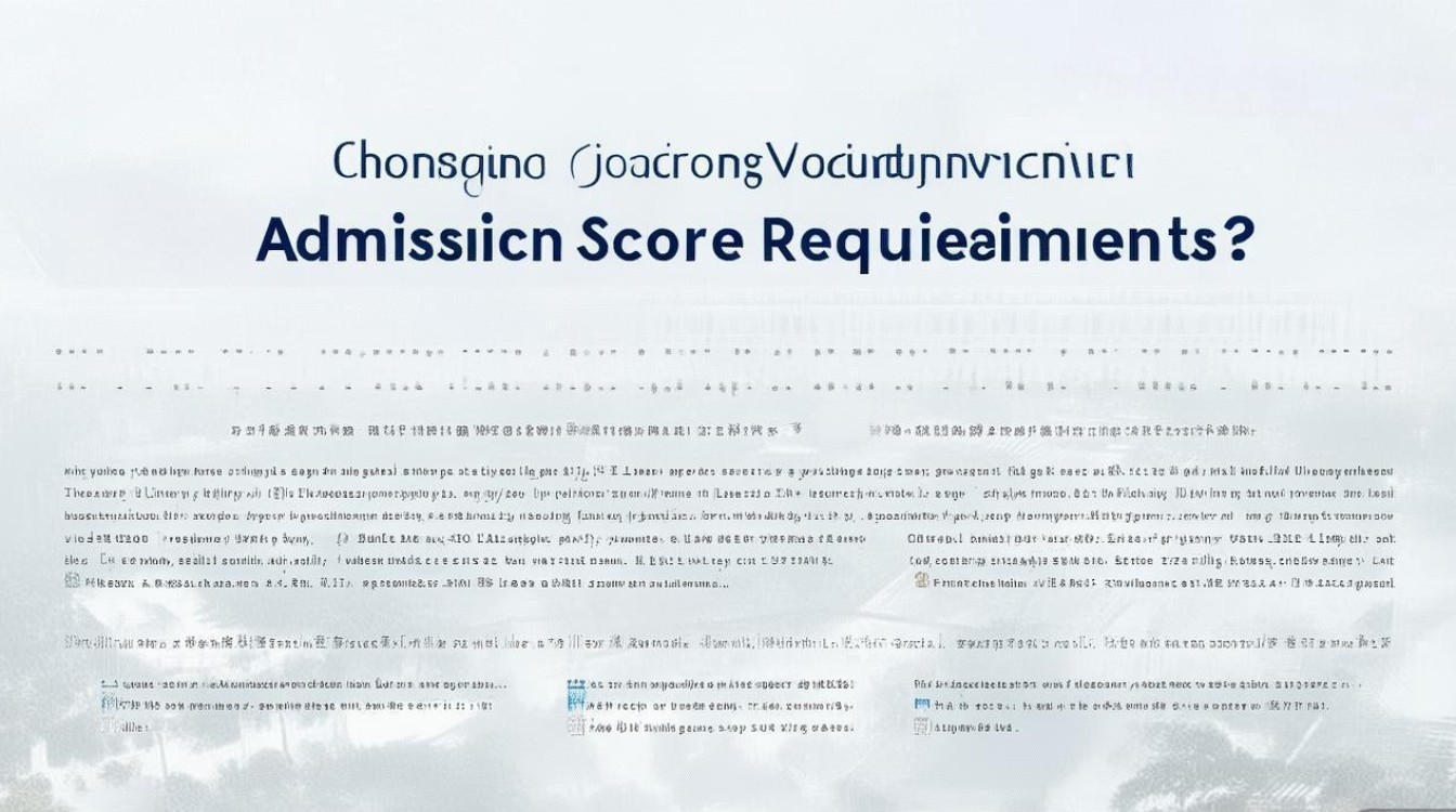 重庆机电职业大学多少分能上？·分数线解析