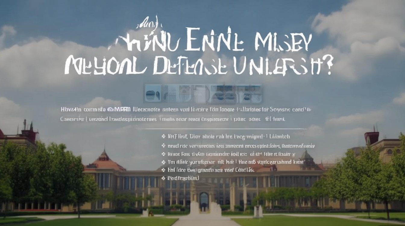 国防部大学怎么考进去?录取条件要求一览! 国防部大学怎么考进去?录取条件要求一览!