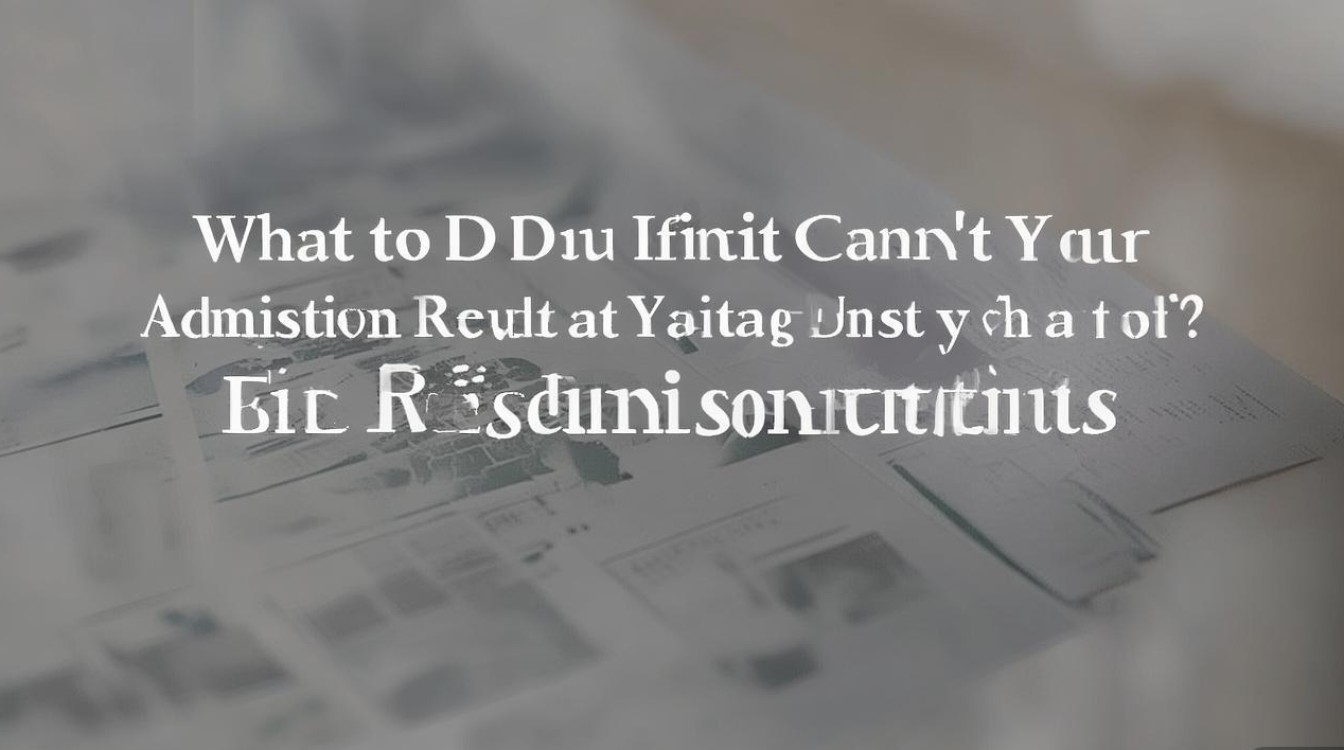 烟台大学录取查不到怎么办，为什么查不到录取结果