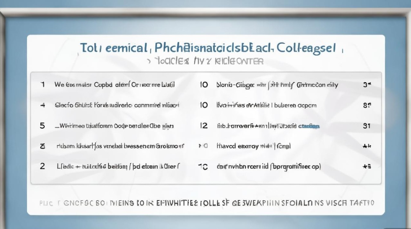 化学制药专科学校排名有哪些，药学考研学校哪个好？