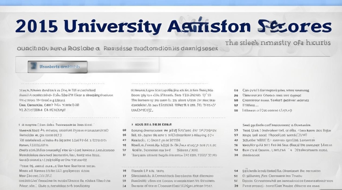 2015年大学录取分数线是多少，如何查询录取结果？