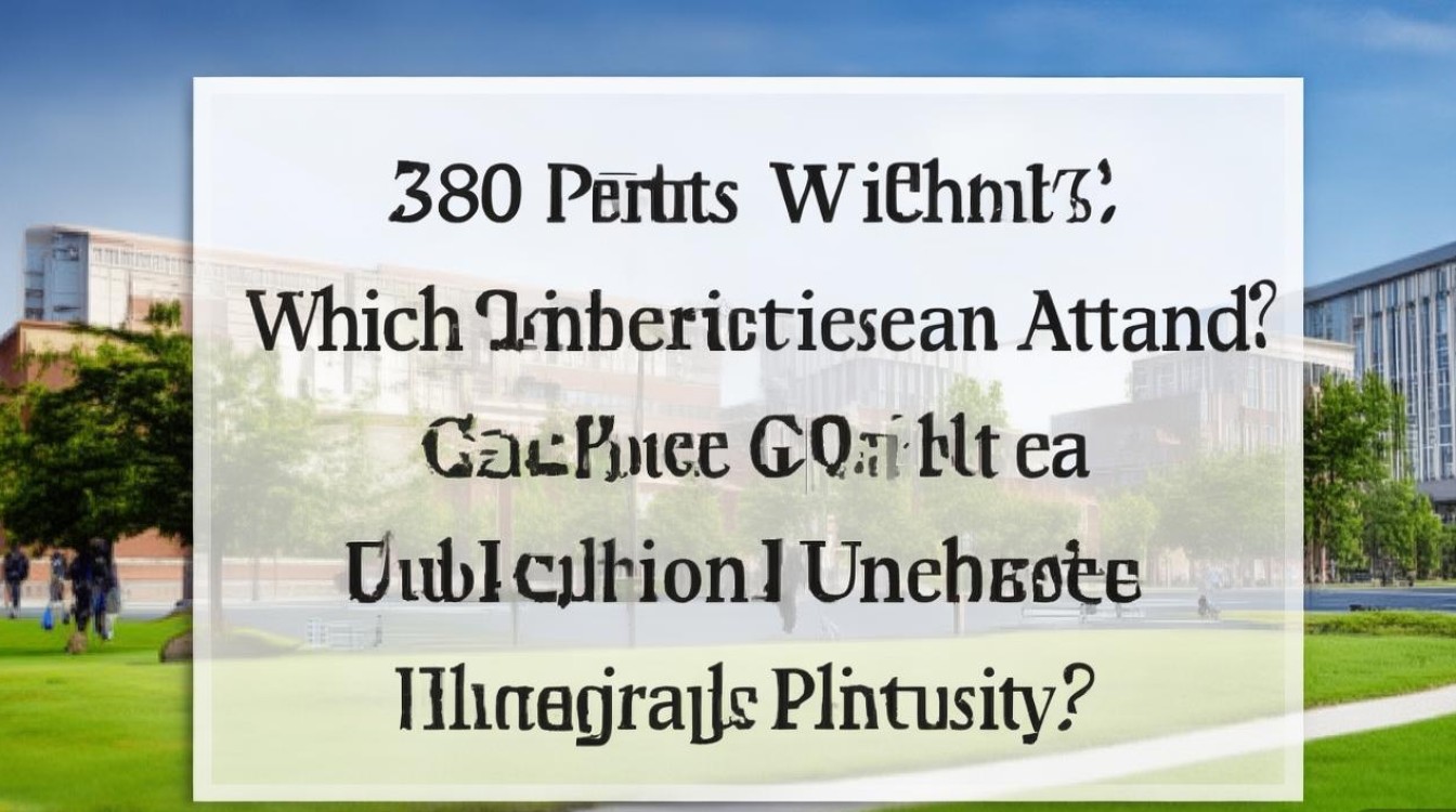 380分能上什么大学，380分能上公办本科大学吗？