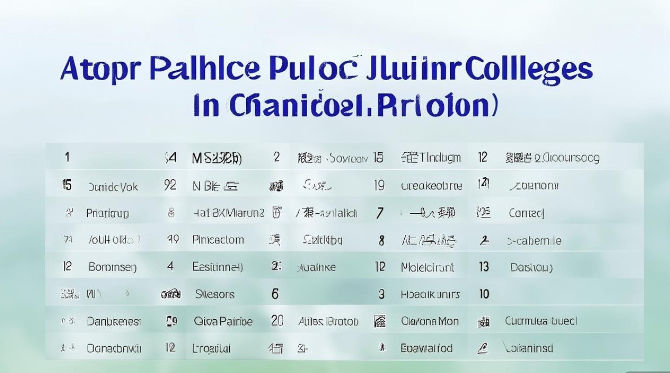 山东公办专科学校排名是多少，哪个学校最好？
