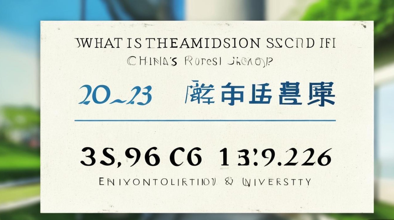 中国环保大学录取分数线是多少，2026年多少分能考上？