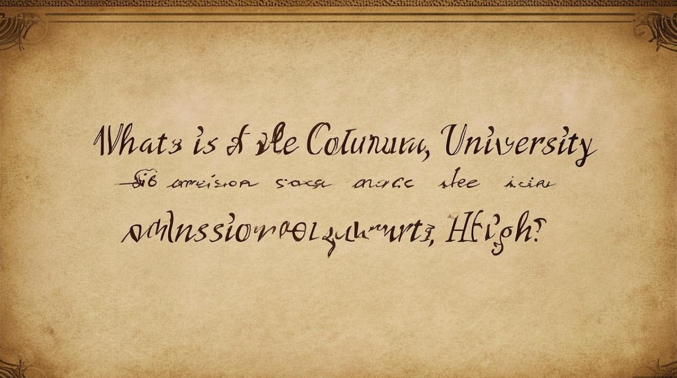 哥大录取分数是多少，哥伦比亚大学分数线要求高吗