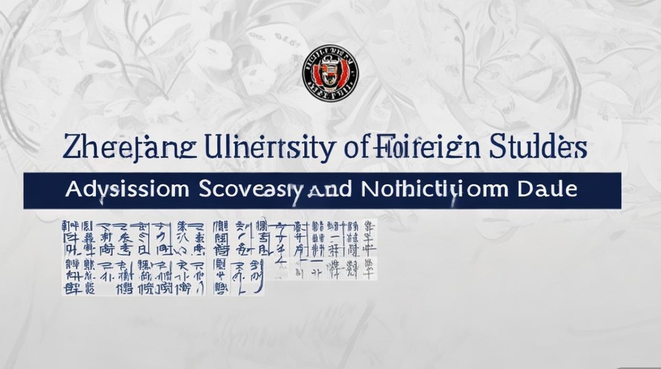 浙江外国语大学录取分数线是多少，录取通知书什么时候发