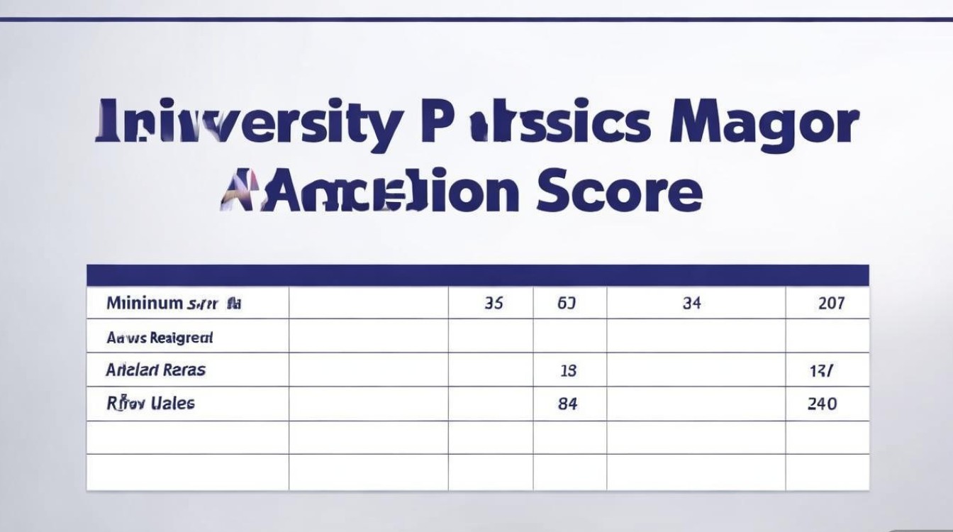 大学物理专业录取分是多少，一般要多少分能考上？