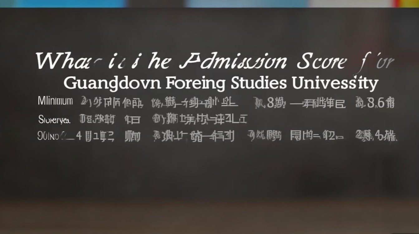 广东外贸外语大学录取分数线是多少，多少分能考上？