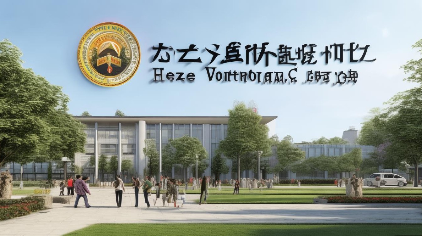 菏泽职业学院图片有哪些？菏泽职业学院校园风光图片大全