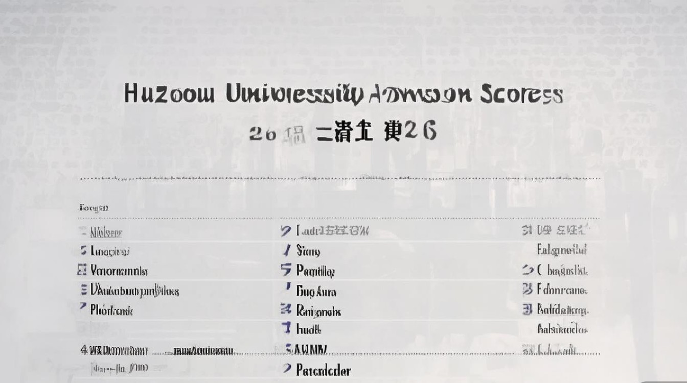湖州大学录取分数是多少？湖州大学 2026 年录取分数线