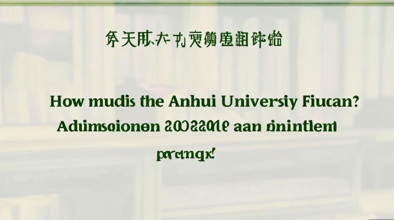 安徽大学福建录取分数线多少?2026招生计划及位次排名 安徽大学福建录取分数线多少?2026招生计划及位次排名
