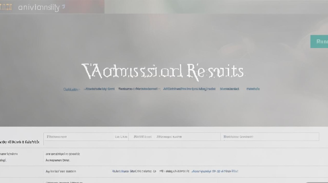 被大学录取的页面是什么样的？录取查询入口在哪里