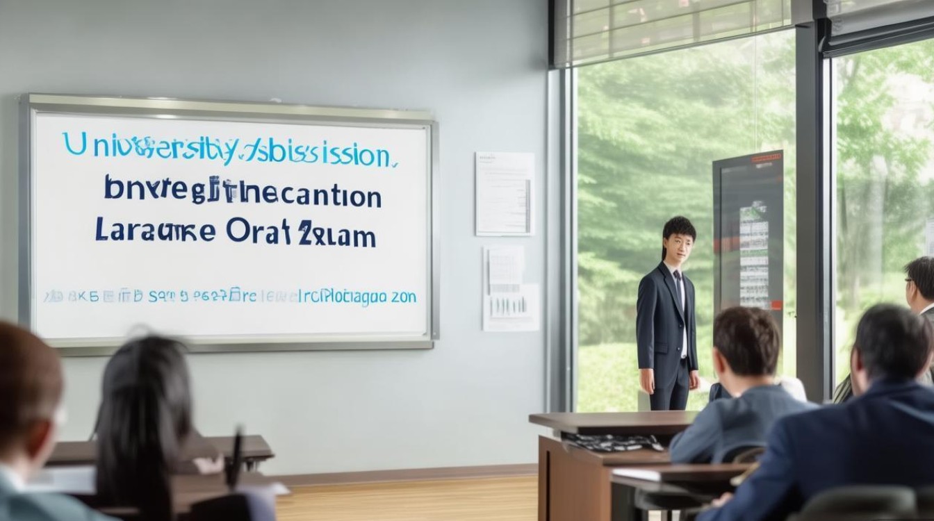 大学录取外语口试
