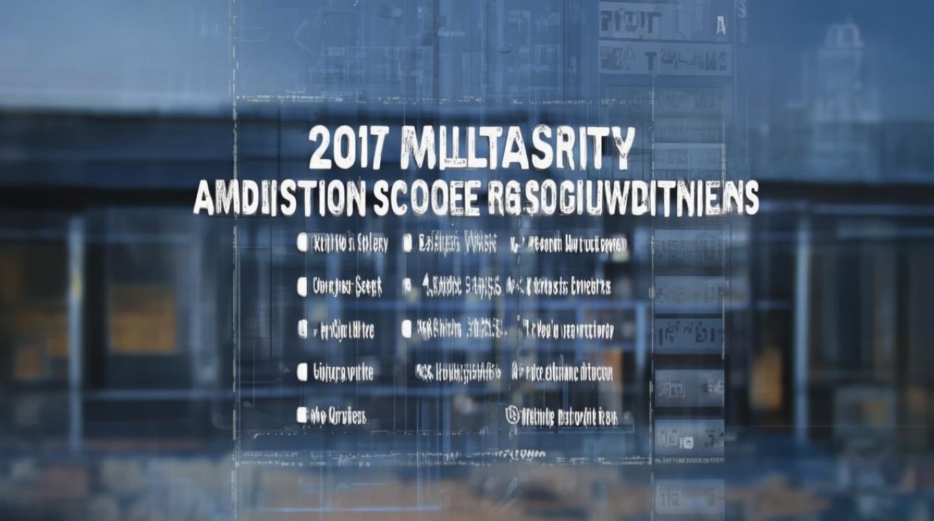 2017军事大学录取分数线是多少，报考条件有哪些