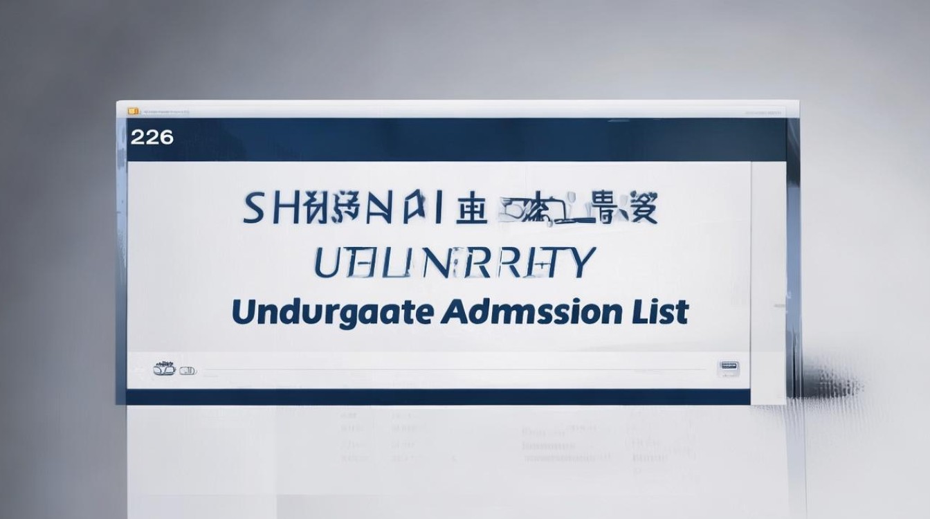 上海大学本科录取名单公布了吗？上海大学2026录取结果查询入口